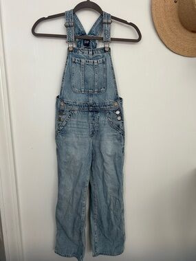 GAP Light Blue Denim Overalls with Front Bib